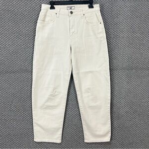 Kut from the Kloth High Rise Jeans - Cream